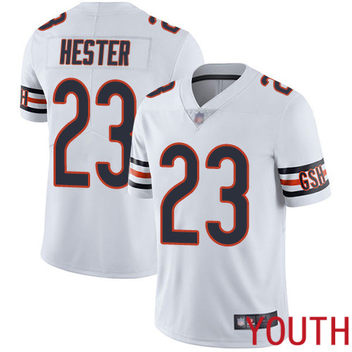 Chicago Bears Limited White Youth Devin Hester Road Jersey NFL Football #23 Vapor Untouchable->chicago bears->NFL Jersey